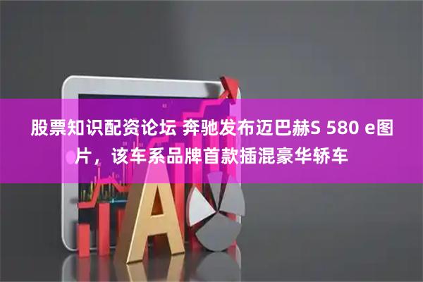 股票知识配资论坛 奔驰发布迈巴赫S 580 e图片，该车系品牌首款插混豪华轿车
